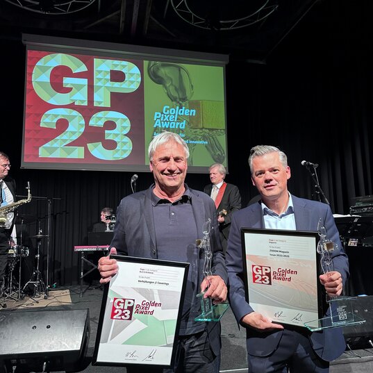 Golden Pixel Award Verleihung, Gewinn, Walter Oczlon, Tibor Valentin