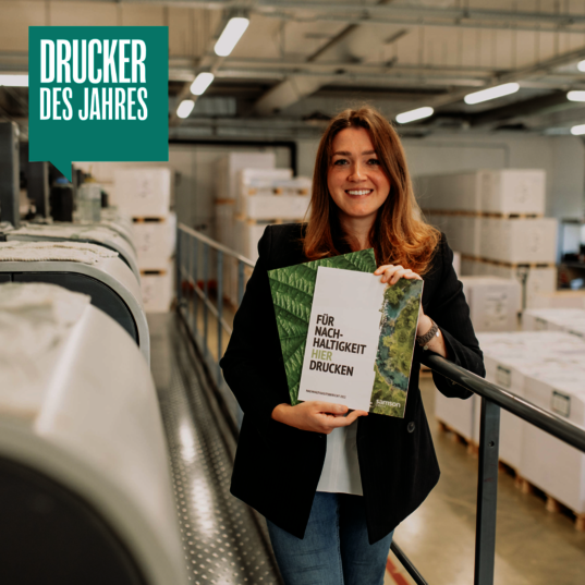Samson Druck, Lisa Frost, Nachhaltigste Druckerin des Jahres 