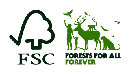 FSC (R) Zertifizierung für Samson Druck Forests for all forever nachhaltiges Drucken