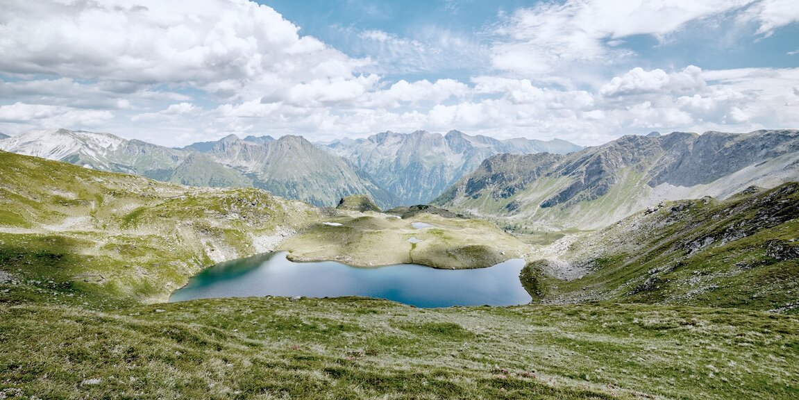 Samson Druck oberer Schönalmsee Ferienregion Salzburger Lungau nachhaltig Drucken