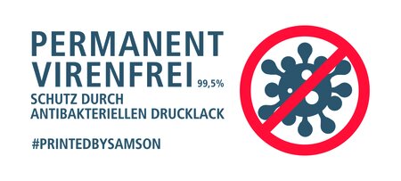 Samson Druck virenfreier Drucklack