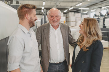 Samson Druck Management Lisa Frost Gerhard Aichhorn Markus Ramsbacher